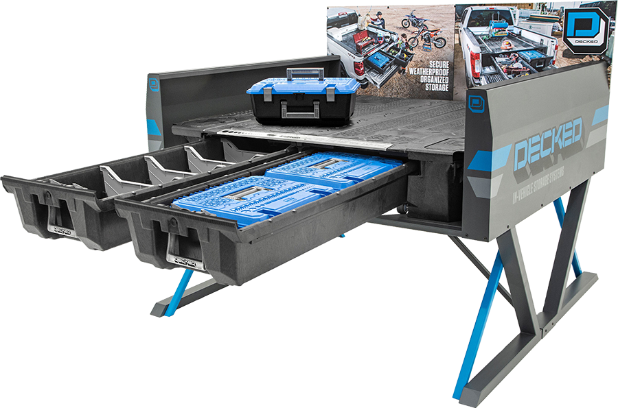DECKED Truck Bed Storage, Tool Boxes & Truck Accessories. Secure, Weatherproof, Organized Storage. DECKED Truck Bed Storage, Tool Boxes & Truck Accessories. Secure, Weatherproof, Organized Storage.