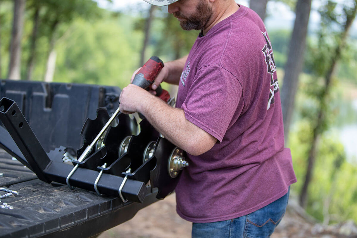 Assembling the Big Buck Food Plot Plow