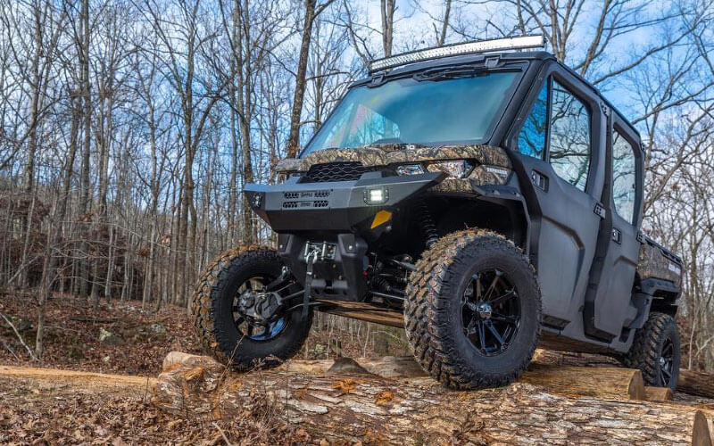 Give your Can Am Defender more ground clearance without affecting the factory ride!