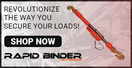 Rapid Binder by Battle Armor Designs will revolutionize the way you secure your loads and cargo!