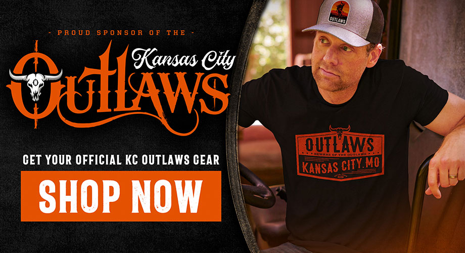 Proud Sponsor of the KC Outlaws: Get your Official Gear